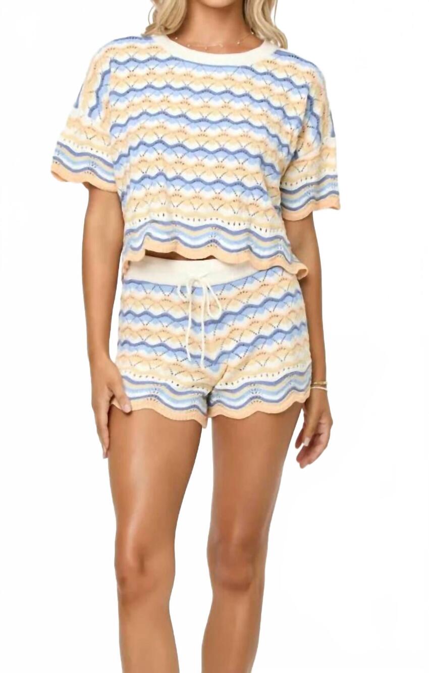 NEW L*SPACE women's sunchaser short in day dreamer